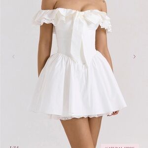 House of CB Cloud Dancer Dress